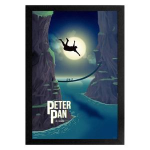 Young Peter Pan Framed Print